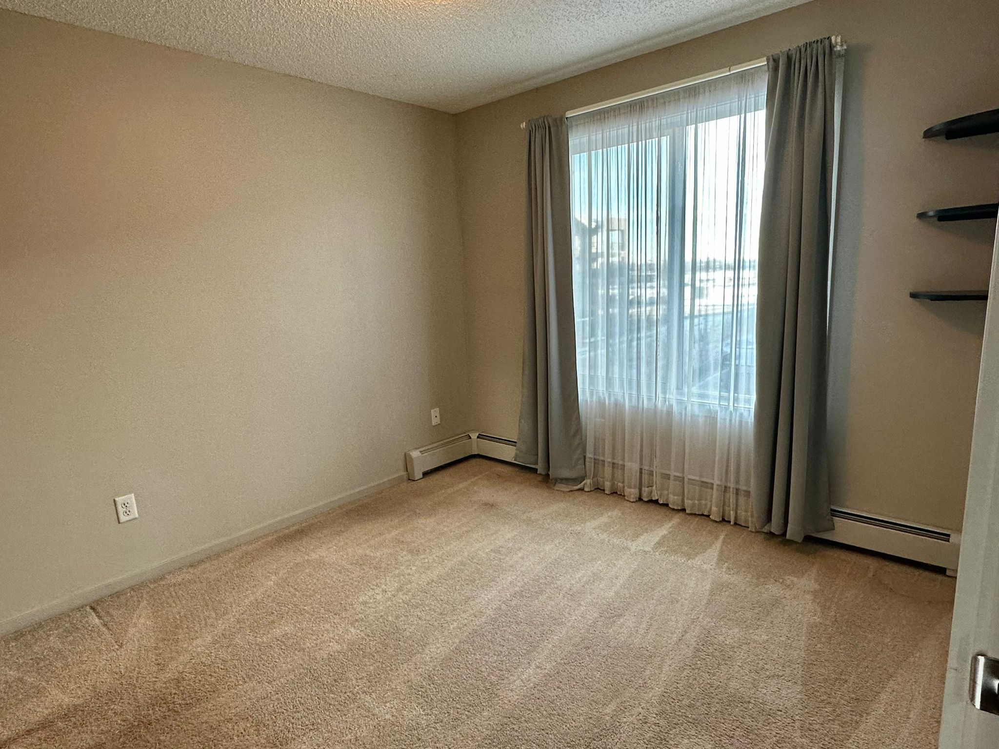 Interior painting Edmonton bedroom natural light